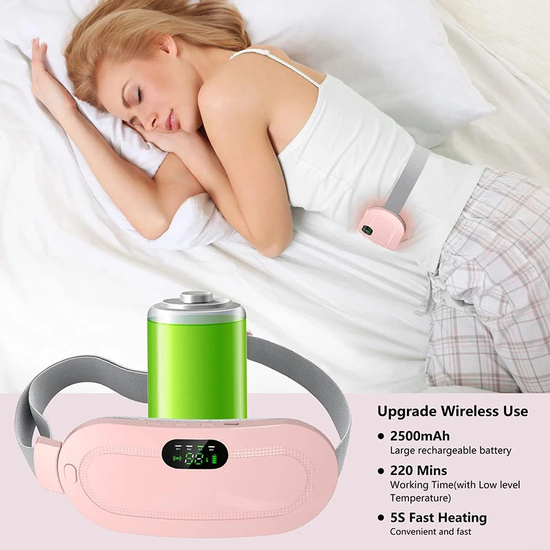 Girls Period Warm Belt Rechargeable حزام دافئ لفترة الفتيات قابل لإعادة الشحن