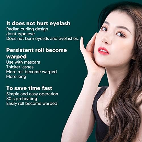 Electric Eyelash Curler Heated أداة تجعيد الرموش الكهربائية ساخنة