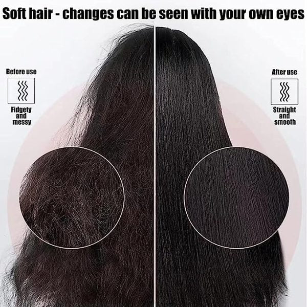 Electric Hair Straightener Comb for Black Hair مشط كهربائي لفرد الشعر للشعر الأسود